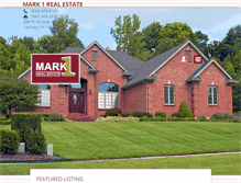 Tablet Screenshot of mark1realty.net